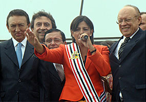 Roseana toma posse no governo - Roberta Gomes e Luís Victor/Imirante.com
