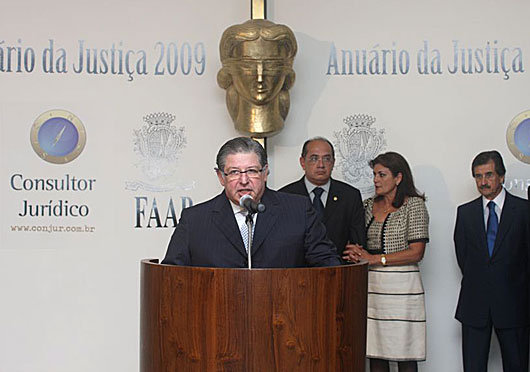 Americo - Lançamento do Anuário da Justiça 2009 - U.Dettmar/SCO/STF