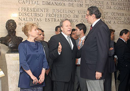 Lewandowski e Nasr - Lançamento do Anuário da Justiça 2009 - U.Dettmar/SCO/STF