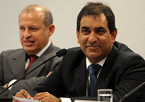 Cézar Brito, presidente da Ordem dos Advogados do Brasil (OAB), e Alberto Zacharias Toron - Antonio Cruz/Agência Brasil