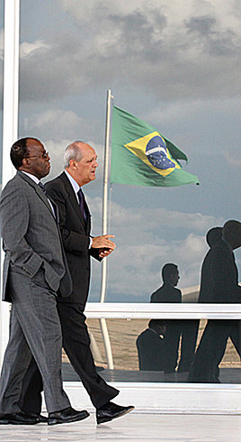 Menezes Direito e Joaquim Barbosa - U.Dettmar/SCO/STF