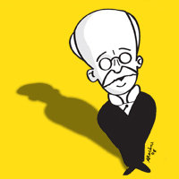 Rui Barbosa - Caricatura - Andr&eacute; Koehne - Creative Commons