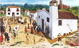 Convoca&ccedil;&atilde;o popular para um ato p&uacute;blico, na ent&atilde;o Vila de S&atilde;o Vicente - Reprodu&ccedil;&atilde;o - Carlos Fabra