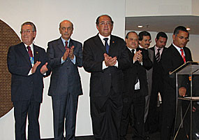 Entrega do pr&ecirc;mio CNJ - Moura Fran&ccedil;a, Serra, Gilmar e Viana Santos - ConJur