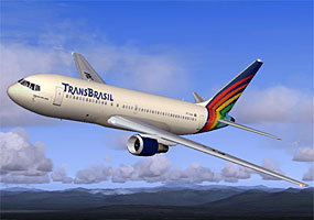Transbrasil - Boeing - Reprodu&ccedil;&atilde;o