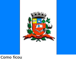 Bandeira de Marília - Depois - Reprodução