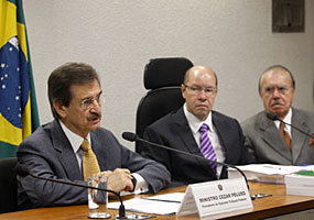 Presidente do STF participa de debate sobre férias do Judiciário e foro especial na CCJ do Senado - Nelson Jr./SCO/STF
