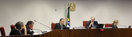Sessão da 1ª Turma. 25/05/2010 - Gervásio Baptista/SCO/STF