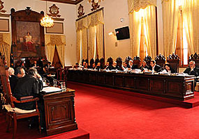 Desembargadores aprovaram projetos, planos e ações priorizadas pelo TJMG para 2011 - Rodrigo Vilaça/TJ-MG