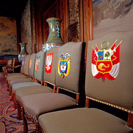 Japanese Room, no Pal&aacute;cio da Paz, em Haia (Holanda) - Carnegie Foundation