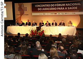 Abertura do I Encontro do F&oacute;rum Nacional do Judici&aacute;rio para a Sa&uacute;de - Antonio Carreta/TJ-SP