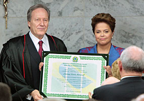 Solenidade de diploma&ccedil;&atilde;o da presidente eleita do Brasil, Dilma Rousseff - Carlos Humbert/ASICS/TSE