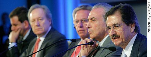 Cezar Peluso na II Conferência Mundial de Cortes Constitucionais. 17/01/2011 - Nelson Jr./SCO/STF