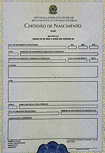 Novo modelo de certidões - Agência Brasil
