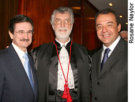 Cezar Peluso, Manoel Alberto Rebêlo dos Santos e Luiz Zveiter - Rosane Naylor/TJ-RJ
