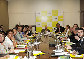 reuni&atilde;o da Fecomercio