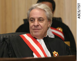 Barros Levenhagen na Posse da nova Diretoria do TST2 - ASCS/TST