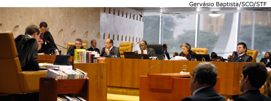 Sessão plenária do STF. (24/03/2011) - Gervásio Baptista/SCO/STF