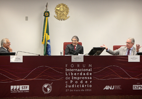 F&oacute;rum Internacional sobre a Liberdade de Express&atilde;o e o Poder Judici&aacute;rio - stf.jus.br