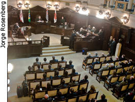 Instalaçãoda Câmara Empresarial - 30/06/2011 - Jorge Rosenberg