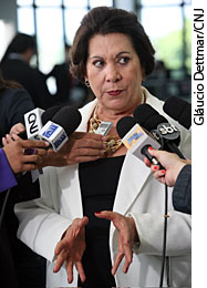 Ministra Eliana Calmon no Seminário de Lançamento do Projeto Justiça na Escola - Glaucio Dettmar/CNJ