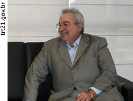 Ministro Emmanuel Pereira - 26/07/2011 - TRT - 21&ordm;