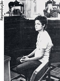 Dilma perante os auditores militares em 1970