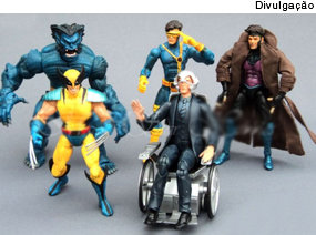 Bonecos XMEN - 06/01/2012 [Divulgação]