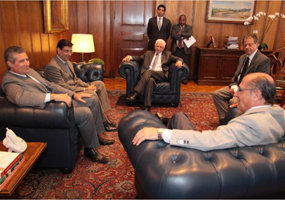 Ivan Sartori é recebido no Palácio dos Bandeirantes - 05/01/2012 [TJSP]
