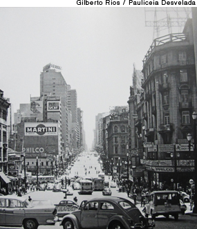 Avenida São João - 1970 - 24/02/2012 [Gilberto Rios / Pauliceia Desvelada]