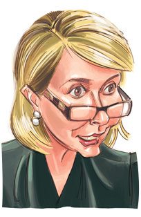 Caricatura Cecilia Melo - 29/02/2012 [Spacca]
