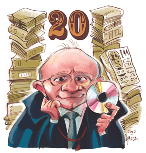 Caricatura Asfor Rocha - 17/05/2012 [Spacca]