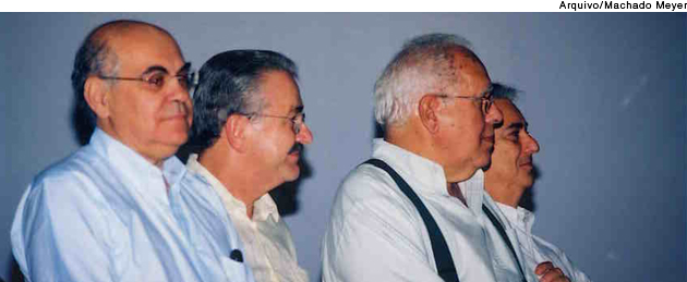 Jos&eacute; Roberto Opice; Antonio de Correa Meyer; Ernani de Almeida Machado; Moshe Sendacz - 05/06/2012 [Arquivo/Machado Meyer]