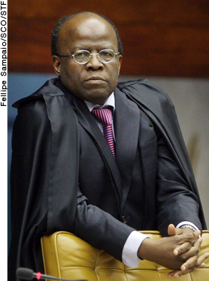 ministro Joaquim Barbosa - 15/08/2012 [Felipe Sampaio/SCO/STF]
