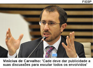 Vin&iacute;cius Marques Carvalho, presidente do Cade - 16/05/2013 [FIESP]