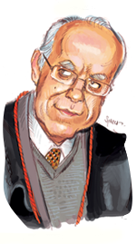 Caricatura: Desembargador Luiz Fernando [Spacca]