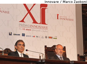 Lançamento do Prêmio Innovare em São Paulo - Renato Nalini - Carlos Ayres Britto [Innovare / Marco Zaoboni]