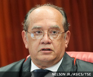 Gilmar Mendes no TSE [Nelson Jr./ASICS/TSE]