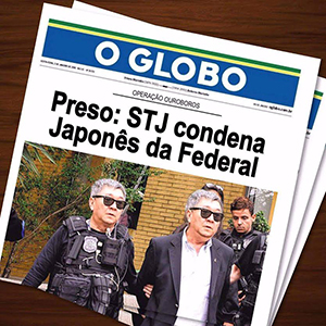 Newton Ishii preso - japonês da federal