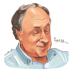 Caricatura Pedro Peralta [Spacca]