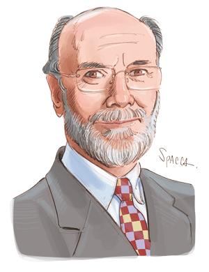 caricatura Bolívar Lamounier [Spacca]