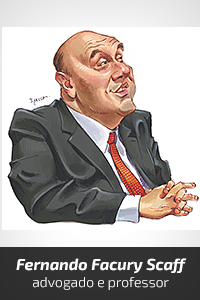 caricatura Fernando Facury Scaff [Spacca]