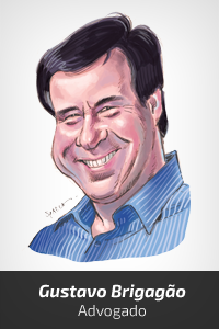 Caricatura Gustavo Brigagão [Spacca]