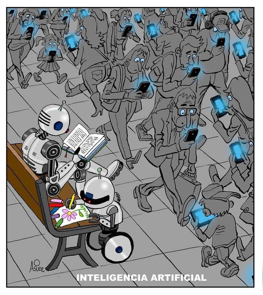 Cartoon Inteligência Artificial [Asier]