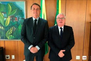 Presidente do TJ-SP se reúne com Bolsonaro em Brasília