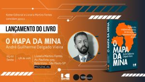 Jornalista lança livro O Mapa da Mina nesta sexta em São Paulo