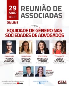 Advogadas discutem equidade de gênero em reunião do Cesa