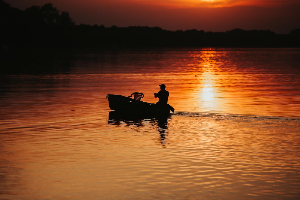 Pesca pescaria pescador lago