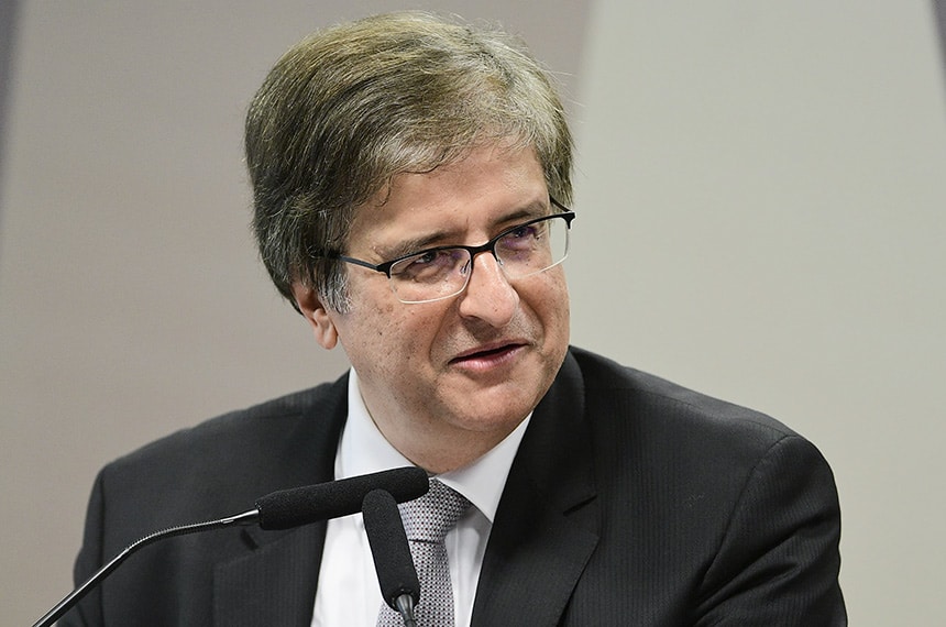 Paulo Gonet durante sabatina no Senado