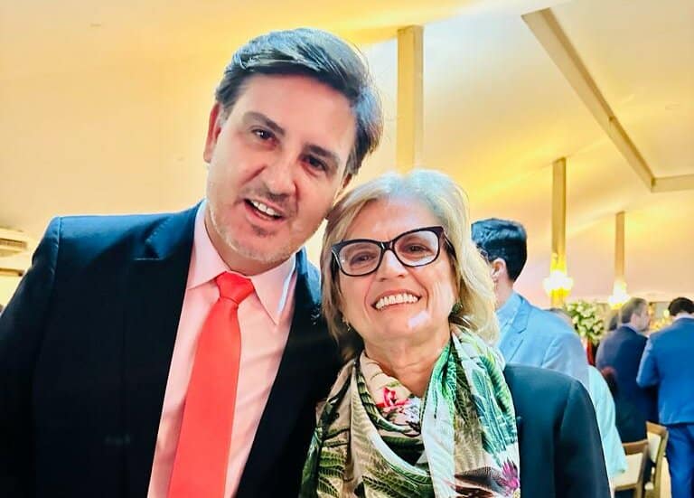 O ex-diretor da PF Fernando Segovia e a diretora jurídica do BB, Lucinéia Possar